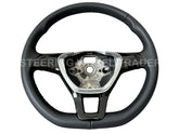VW AMAROK TRANSPORTER T6 MULTIVAN PASSAT POLO GOLF Leather Steering Wheel Manual