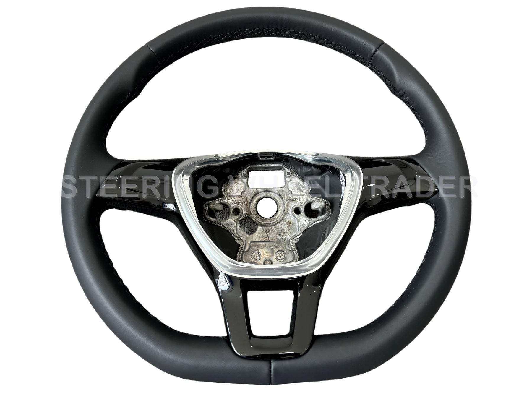 VW AMAROK TRANSPORTER T6 MULTIVAN PASSAT POLO GOLF Leather Steering Wheel Manual