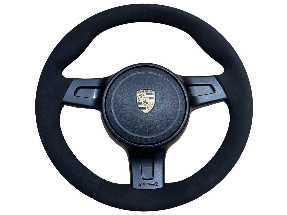 Porsche 911 997 991 Turbo GT2 GT3 RS SPEEDSTER Alcantara Steering Wheel Manual