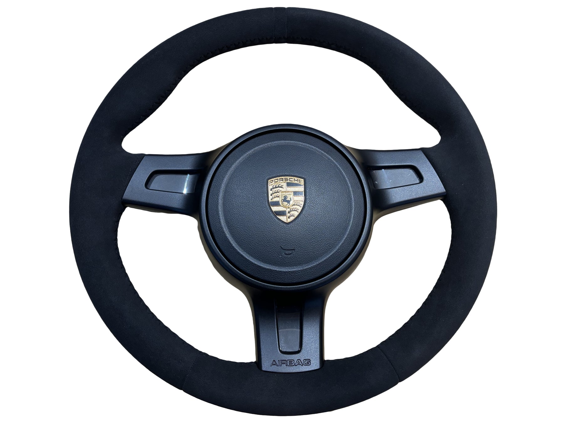 Porsche 911 997 991 Turbo GT2 GT3 RS SPEEDSTER Alcantara Steering Wheel Manual