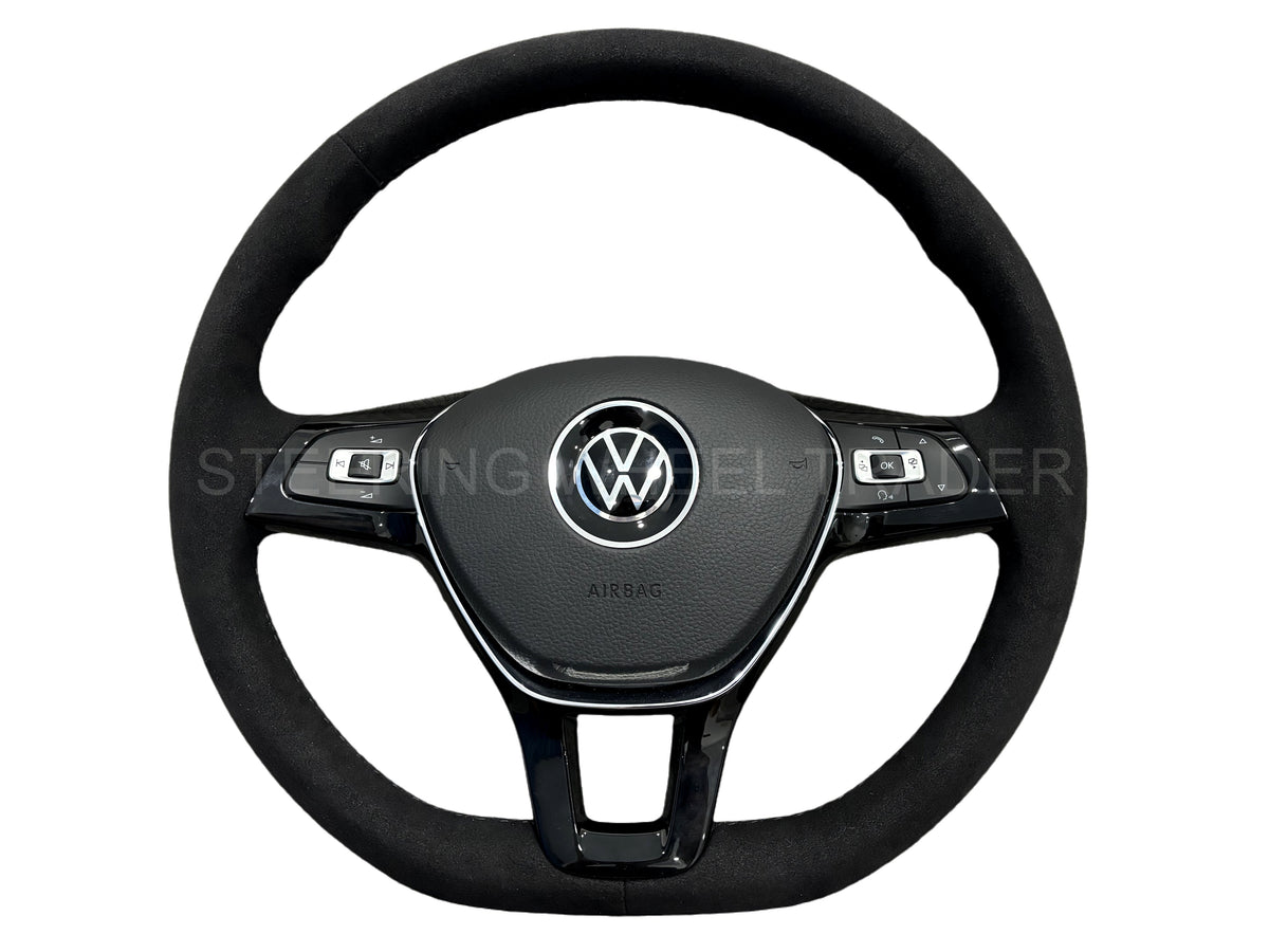 VW Transporter T5.1 T6 Multivan Amarok Caddy Multifunction Alcantara Steering Wheel Manual