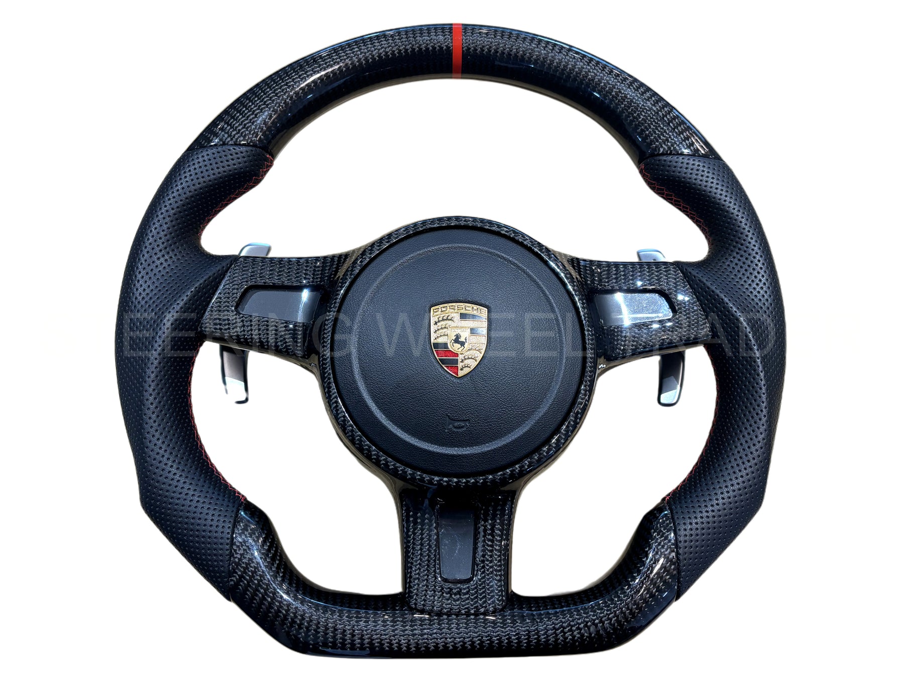 Porsche 911 997 991 Turbo GT 981 987 Panamera Cayenn Carbon Fiber Steering Wheel