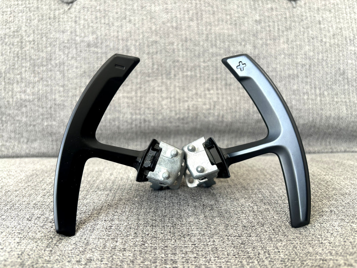 Porsche GT Black Paddle Shifters for 911 CAYENNE 718 PANAMERA MACAN