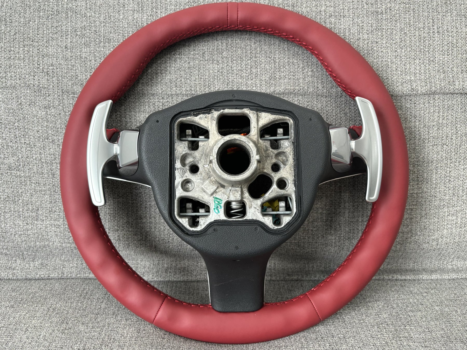 Porsche 911 997 991 TurboS GT 981 987 Panamera Cayenne Sport Steering Wheel Red