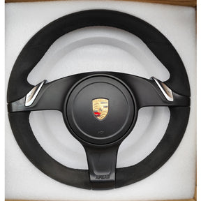 Porsche 911 997 991 981 987 Panamera Cayenne PDK Steering Wheel Alcantara NEW