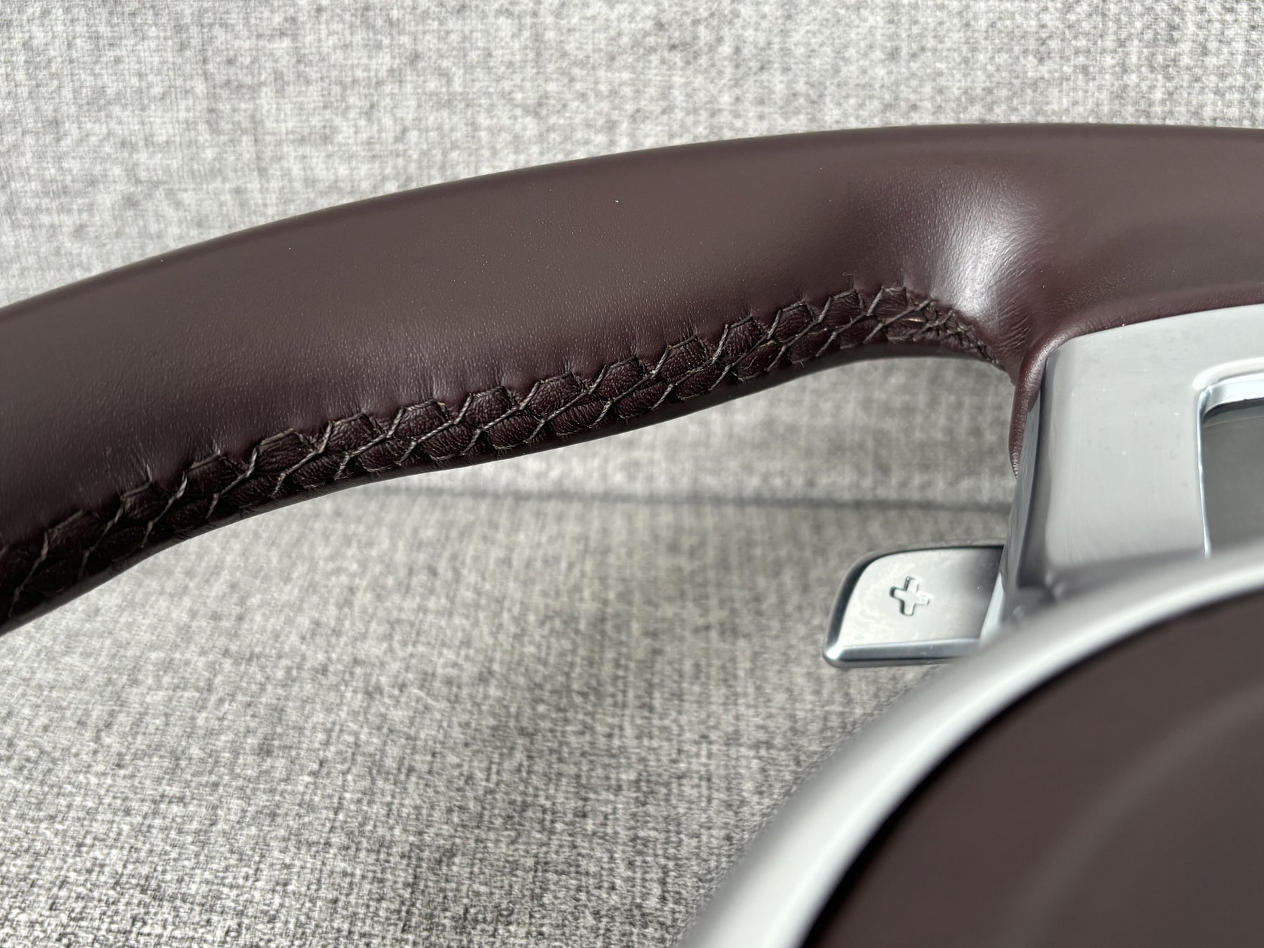 Porsche 911 991 997 Cayman 981 718 GT Sport Steering Wheel With Paddles Brown