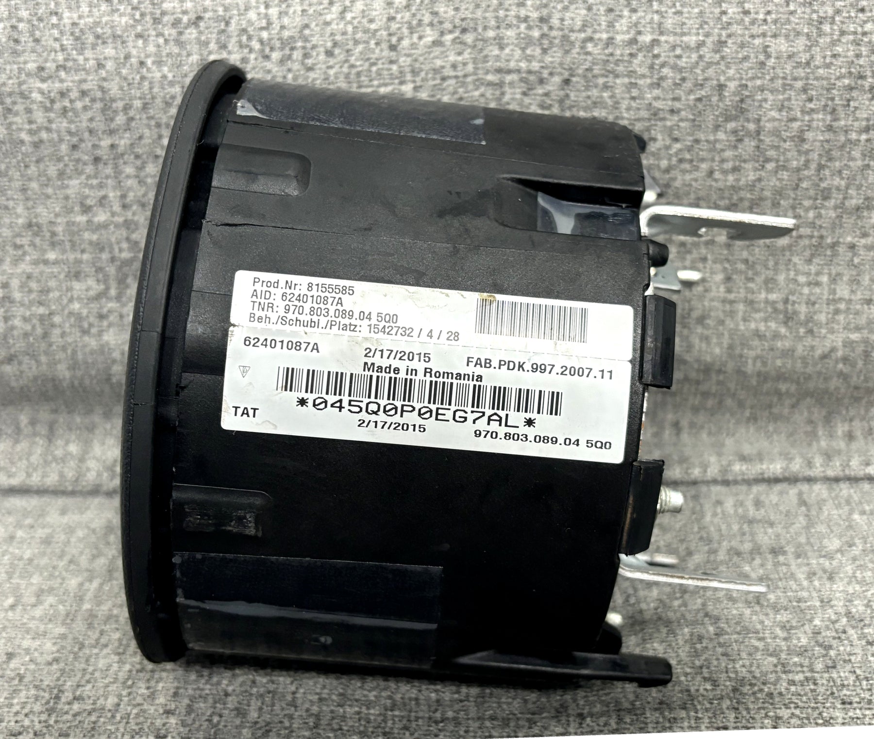 Porsche 911 997 Cayman Boxster Panamera Cayenn Turbo Steering Wheel Airbag