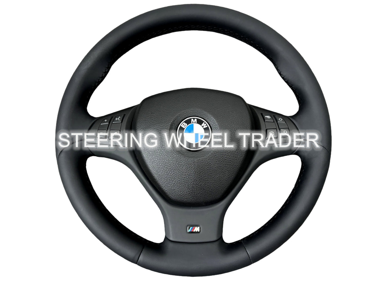 BMW E70 X5 X5M E71 X6 X6M Black Leather M-Sport Steering Wheel Manual