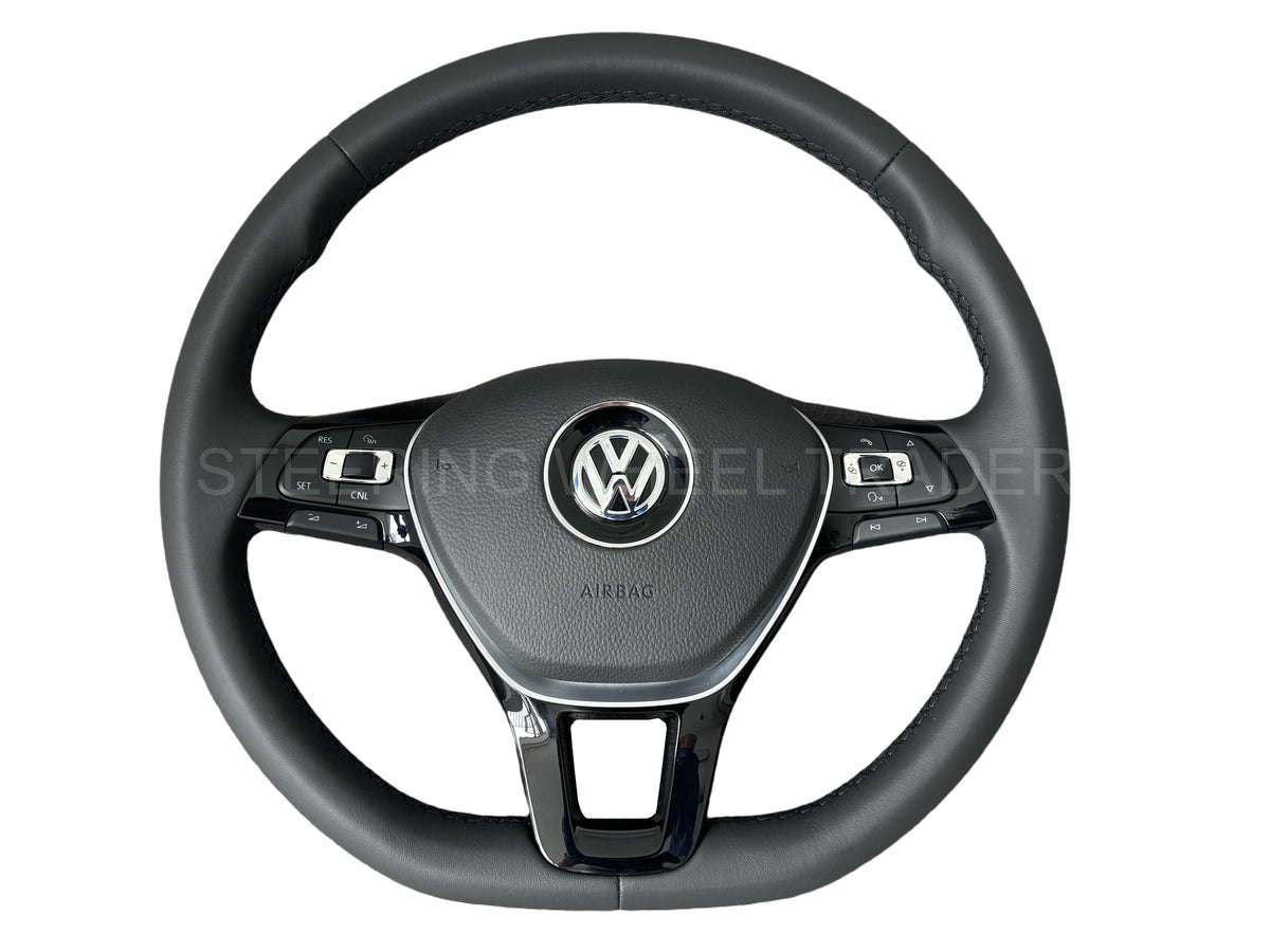 VW GOLF JETTA POLO TOUAN T-ROC PASSAT Flat Bottom Steering Wheel Cruise Control