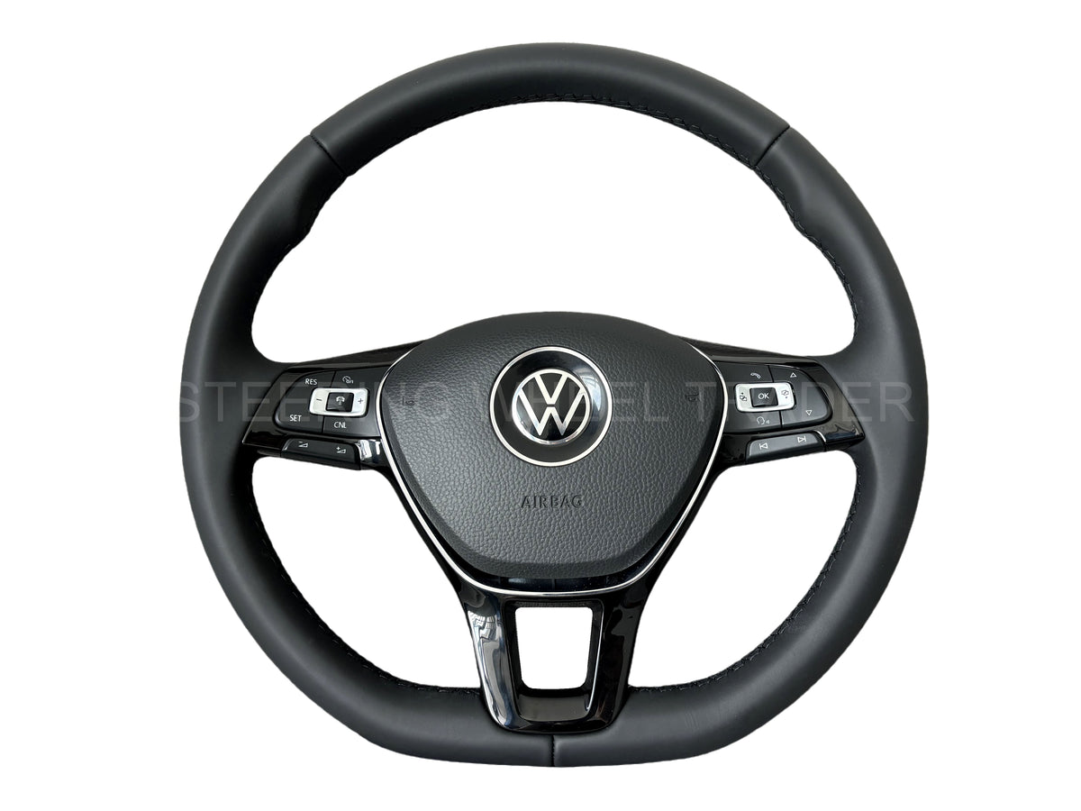 VW GOLF TIGUAN POLO TOUAN T-ROC PASSAT SHARAN Flat Bottom Steering Wheel ACC