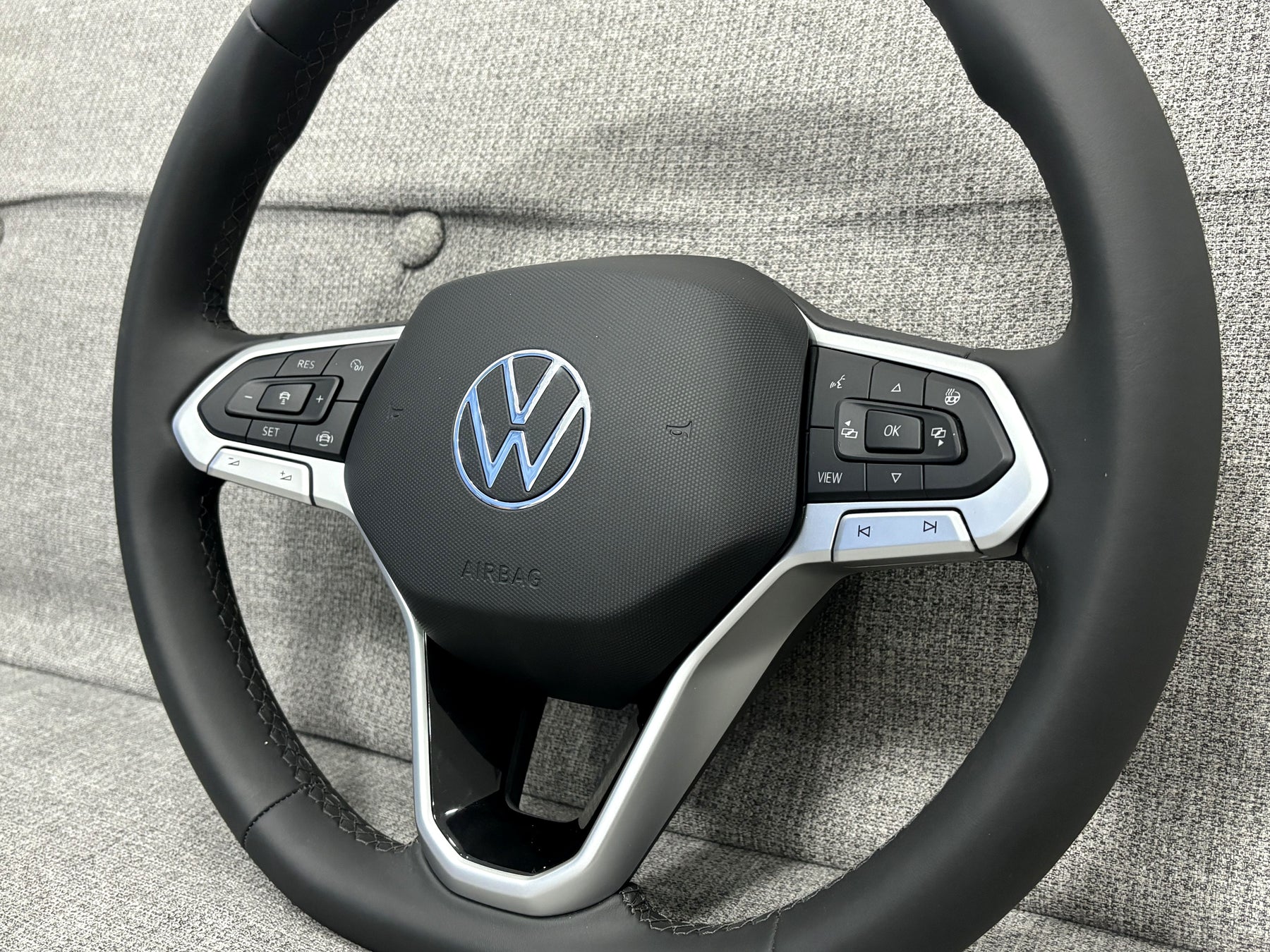 VW GOLF PASSAT CADDY TIGUAN TROC TRANSPORTER T7 Steering Wheel Manual ACC Heated