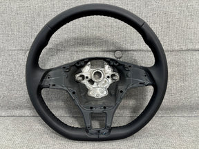 VW GOLF MK7 TRANSPORTER T6 MULITVAN AMAROK PASSAT BLACK LEATHER STEERING WHEEL