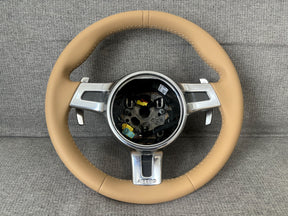 Porsche 911 997 991 Turbo GT 981 987 Panamera Cayenne Sport Steering Wheel Beige