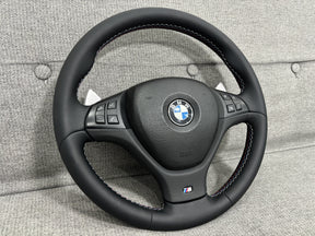 BMW E70 X5M E71 X6M Leather M Steering Wheel DCT Paddle Shifter Refurbished New