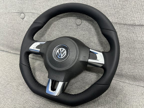 VW GOLF MK5 MK6 JETTA SCIROCCO MK3 T5.1 T6 Flat Bottom Steering Wheel Manual