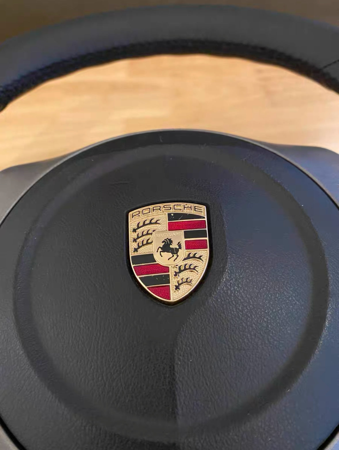 Porsche 911 997 GTS GT3 GT2 RS TURBO 987 Leather Sport Steering Wheel New Manaul