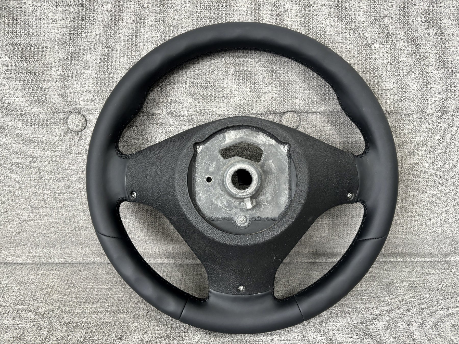 BMW E70 X5 X5M E71 X6 X6M Black Leather M-Sport Steering Wheel Manual