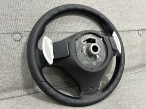 BMW E70 X5M E71 X6M Leather M Steering Wheel DCT Paddle Shifter Refurbished New