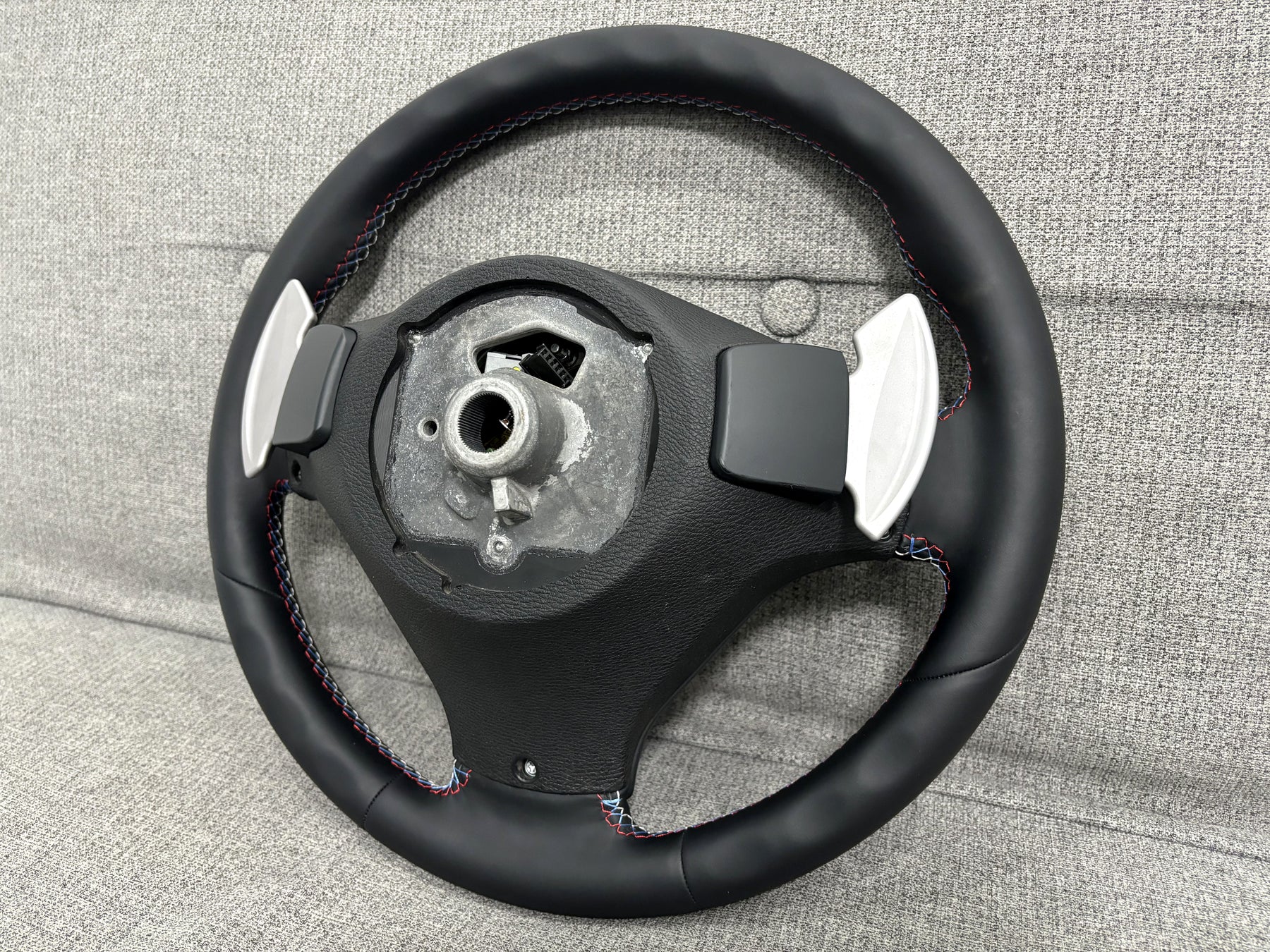 BMW E70 X5M E71 X6M Leather M Steering Wheel DCT Paddle Shifter Refurbished New