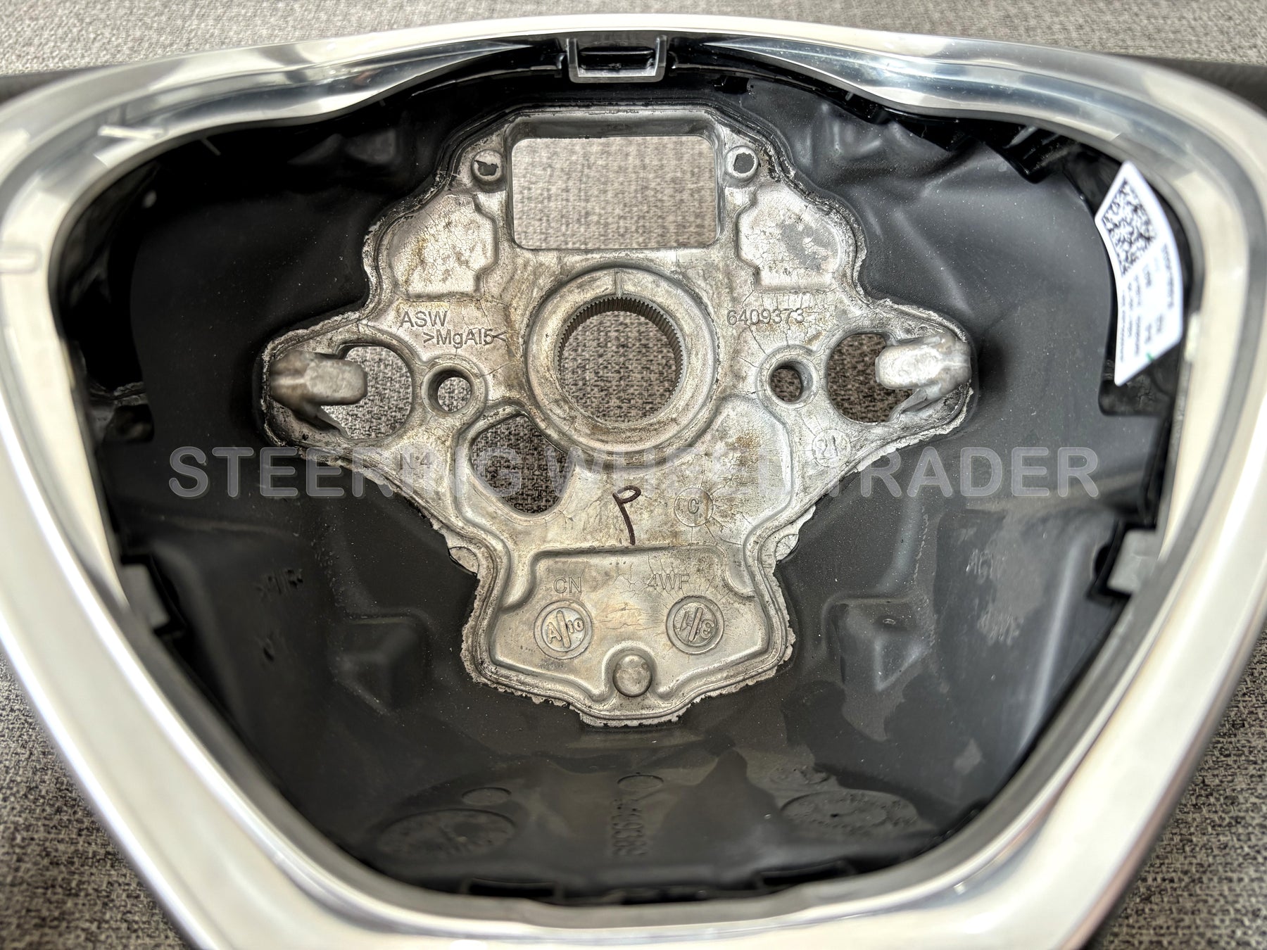 VW AMAROK TRANSPORTER T6 MULTIVAN PASSAT POLO GOLF Leather Steering Wheel Manual