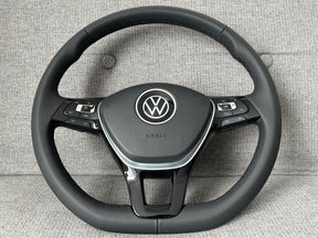 VW TIGUAN TOUAN T-ROC PASSAT SHARAN GOLF Flat Steering Wheel With Paddles Acc