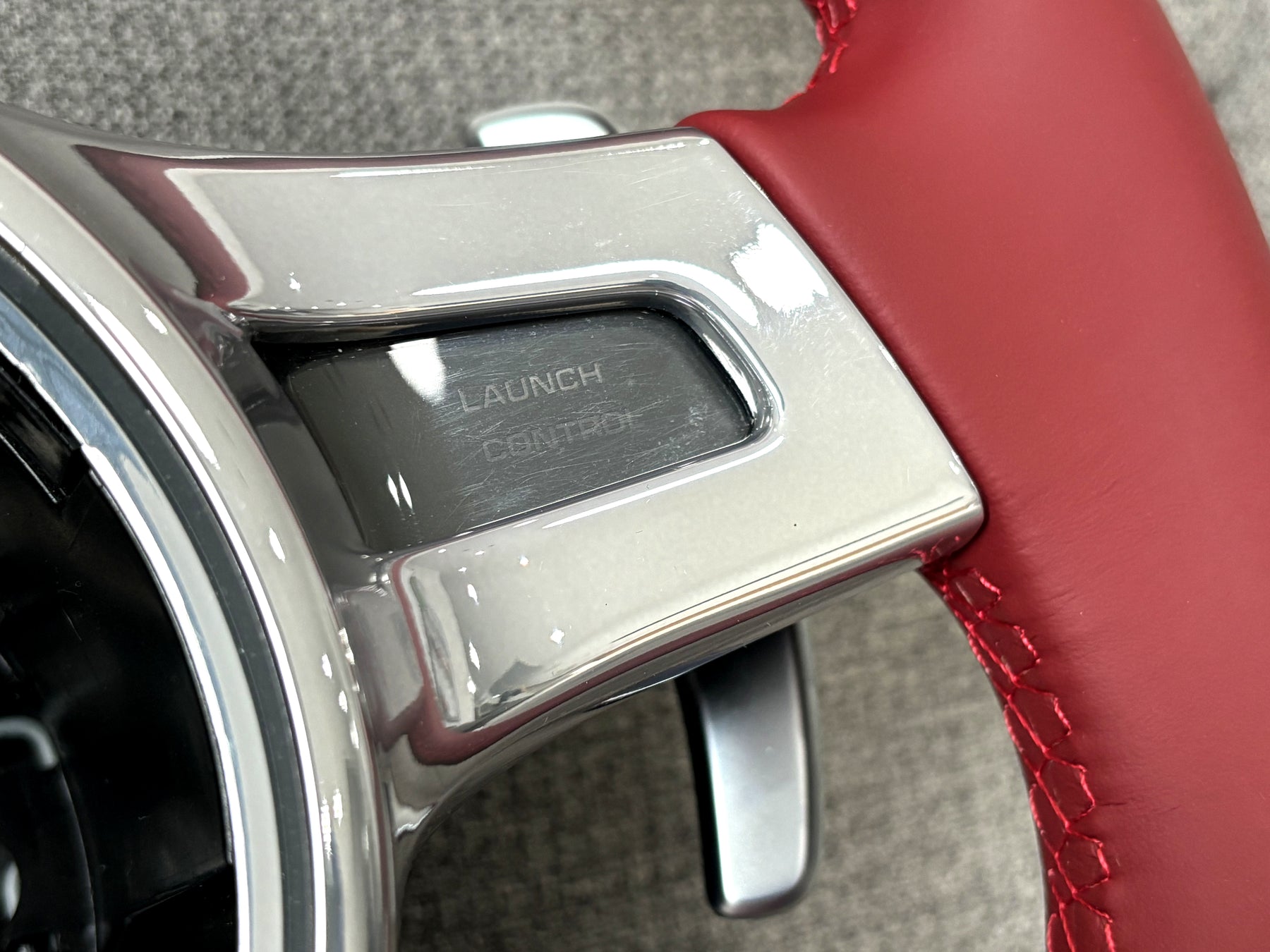 Porsche 911 997 991 TurboS GT 981 987 Panamera Cayenne Sport Steering Wheel Red