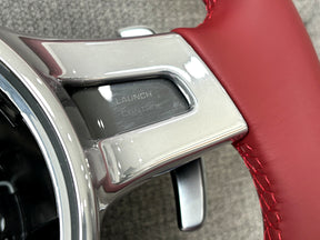 Porsche 911 997 991 TurboS GT 981 987 Panamera Cayenne Sport Steering Wheel Red