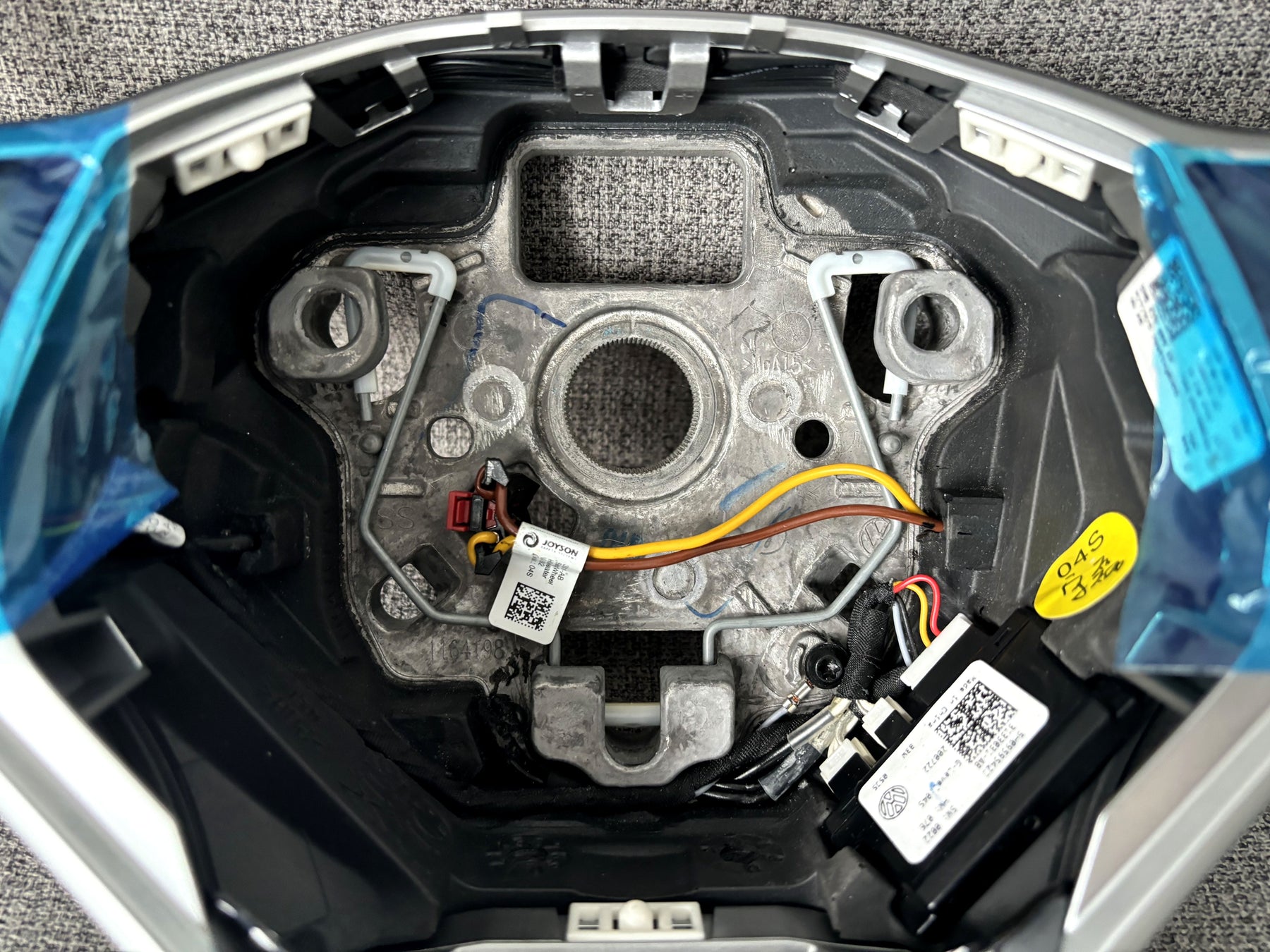 VW POLO CADDY TIGUAN TROC T7 GOLF TouchScreen Flat Bottom Steering Wheel Heated