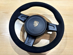 Porsche 911 997 991 Turbo GT2 GT3 RS SPEEDSTER Alcantara Steering Wheel Manual