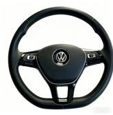 VW Caddy MK4 Steering Wheel Cruise Control CNL MODE Leather Flat Bottom