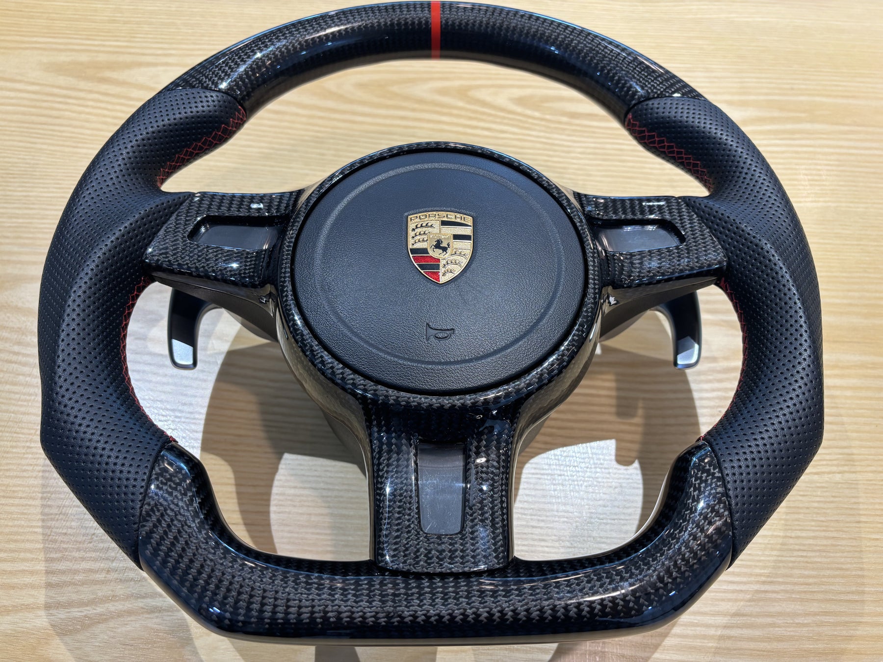 Porsche 911 997 991 Turbo GT 981 987 Panamera Cayenn Carbon Fiber Steering Wheel