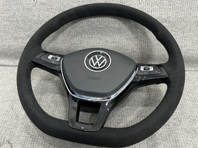VW Transporter T5.1 T6 Multivan Amarok Caddy Multifunction Alcantara Steering Wheel Manual