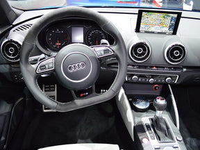 Audi A3 S3 RS3 8V A1 8X Q3 RSQ3 8U Steering Wheel SRS Bag Leather 8V0880201