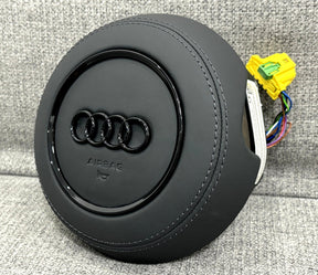 Audi A4 RS4 A5 RS5 A6 RS6 A7 RS7 SQ5 Q7 Steering Wheel Airbag Leather