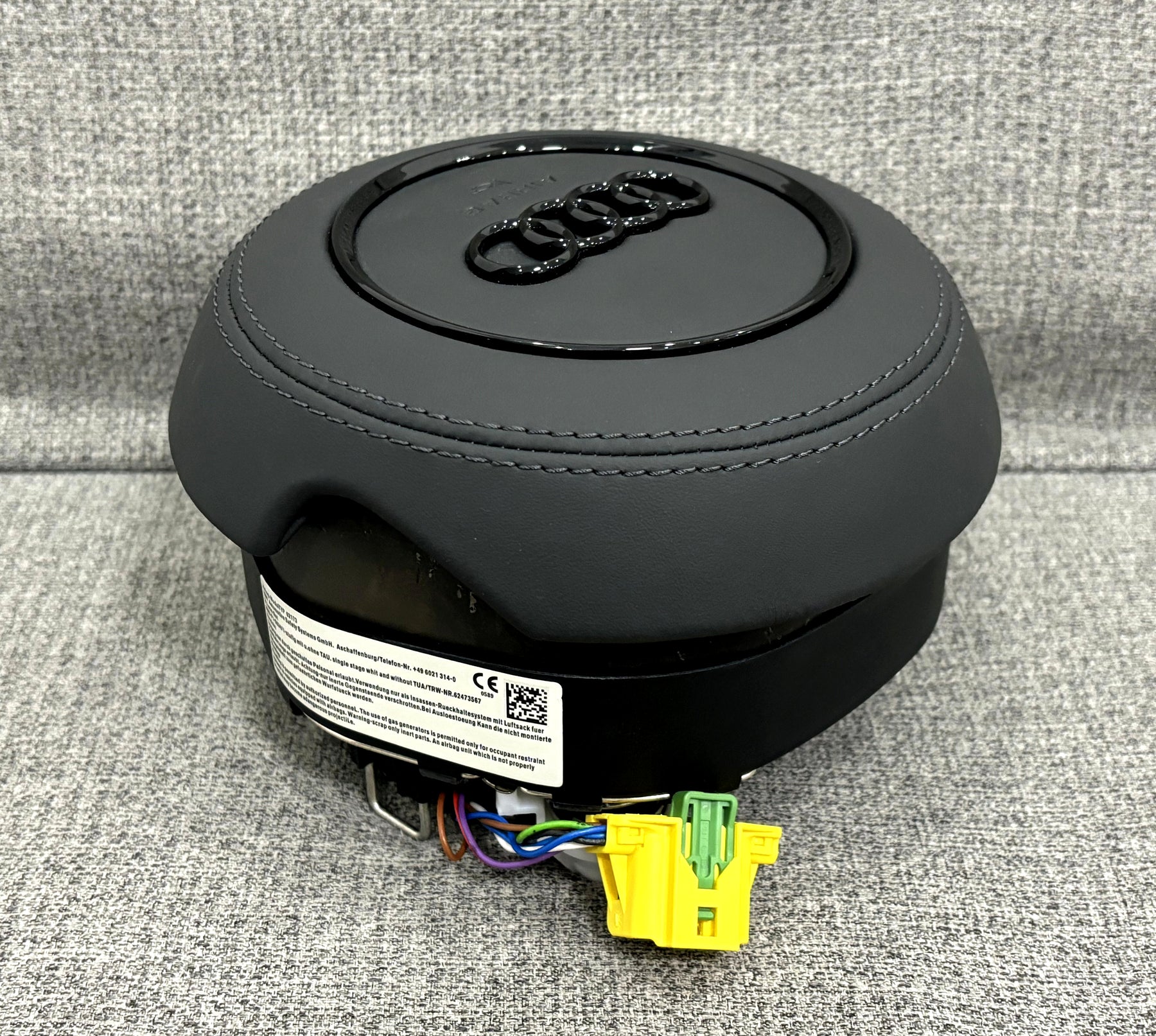 Audi A4 RS4 A5 RS5 A6 RS6 A7 RS7 SQ5 Q7 Steering Wheel Airbag Leather