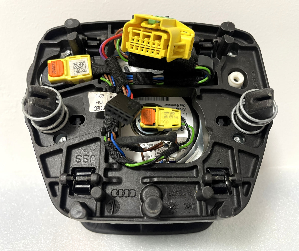 Audi A6 C8 A7 4K8 A8 D5 Q6 Steering Wheel Airbag Safety Part 4N0 *Leather