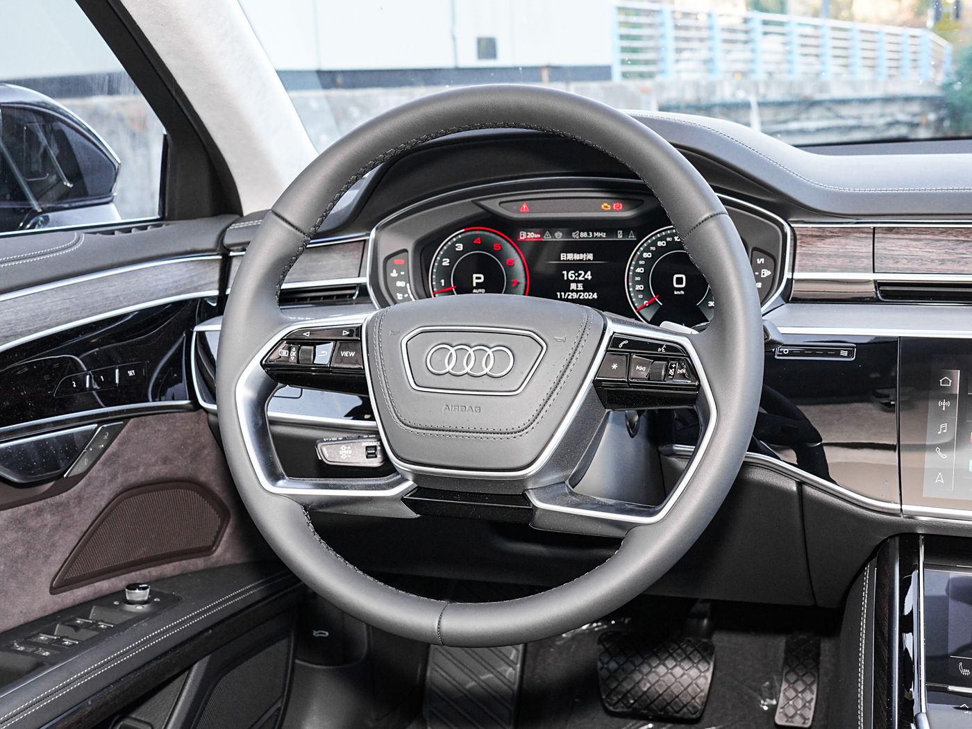 Audi A6 C8 A7 4K8 A8 D5 Q6 Steering Wheel Airbag Safety Part 4N0 *Leather