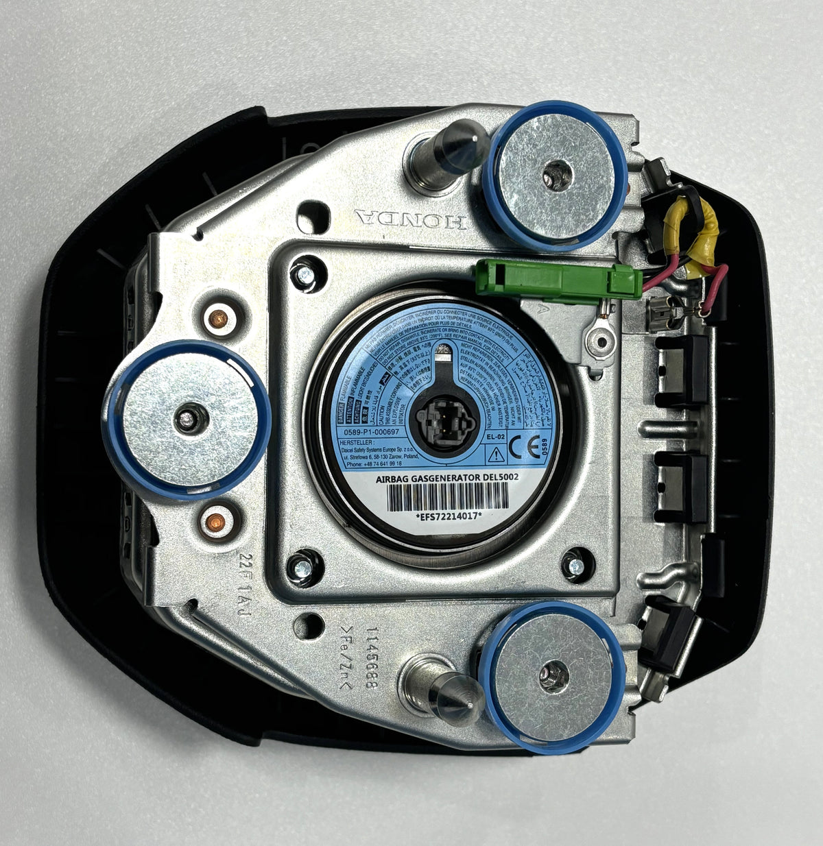 Honda CRV MK5 RT RW RY 2016-2023 steering wheel Airbag single stage 1 plug