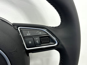 Audi A4 S4 B8 A5 S5 8T 8F A6 C7 A7 A8 S-Line Flat Bottom Steering Wheel Manual