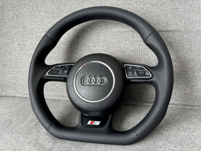 Audi A4 S4 B8 Q5 A5 S5 A6 C7 A7 A8 S6 S7 S8 Flat Bottom Steering Wheel Manual