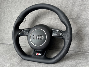 Audi A4 S4 B8 Q5 A5 S5 A6 C7 A7 A8 S6 S7 S8 Flat Bottom Steering Wheel Manual
