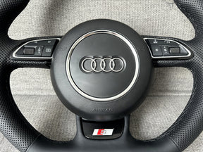 Audi A4 S4 B8 Q5 A5 S5 A6 C7 A7 A8 S6 S7 S8 Flat Bottom Steering Wheel Manual