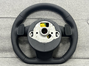 Audi A4 S4 A5 8W A6 A7 A8 Q5 Q7 8R S-Line Flat Bottom Steering Wheel With Paddle