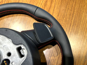 Audi A6 C7 A7 A8 S6 S7 S8 RS6 A4 A5 Q5 Leather Flat Bottom S Line Steering Wheel