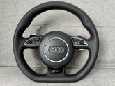 Audi RS Steering Wheel With DSG Paddles RS4 RS5 RS6 RS7 A4 A5 A6 S8 SQ3 SQ5 SQ7