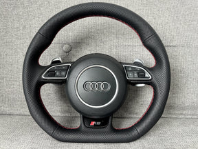 Audi RS Steering Wheel With DSG Paddles RS4 RS5 RS6 RS7 A4 A5 A6 S8 SQ3 SQ5 SQ7