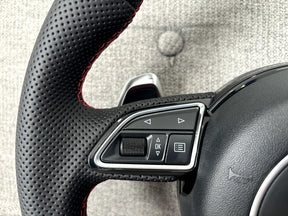 Audi RS Steering Wheel With DSG Paddles RS4 RS5 RS6 RS7 A4 A5 A6 S8 SQ3 SQ5 SQ7
