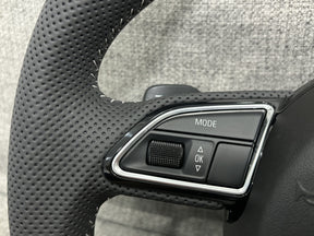 Audi S5 Flat Bottom S-Line Multifunction Steering Wheel With Paddles S5 A5 8T 8F