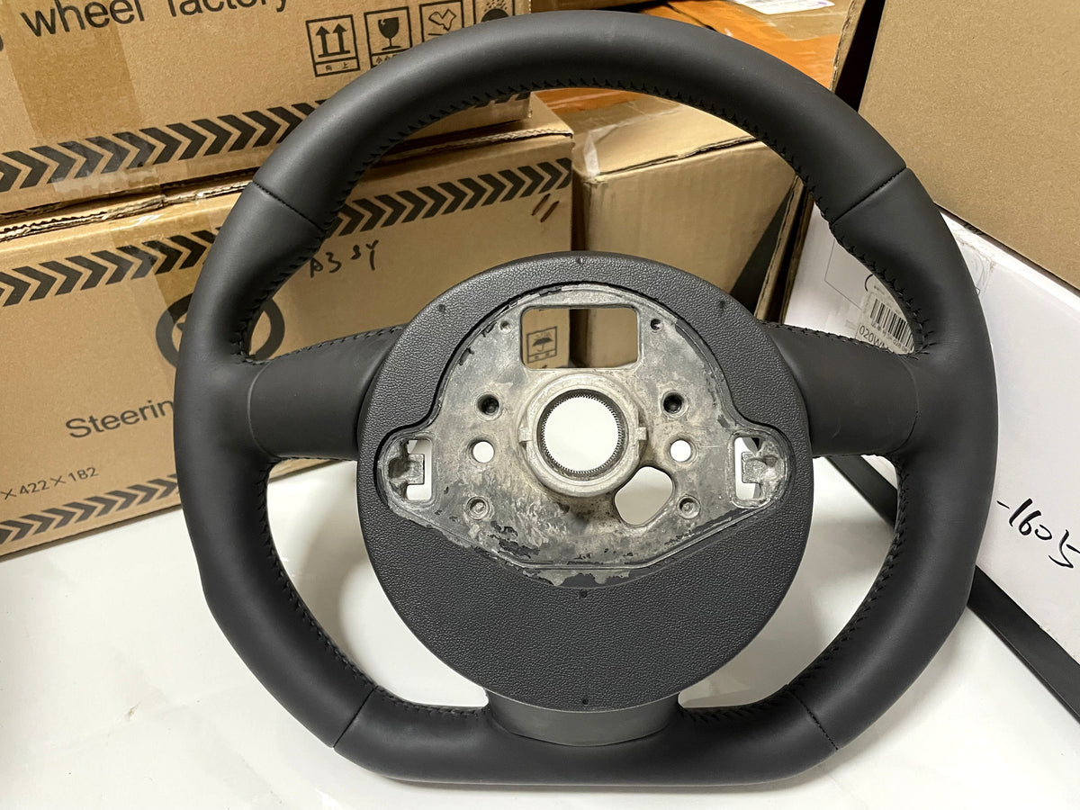 Audi S5 Leather Flat Bottom S Line Steering Wheel S5 A5 8T 8F