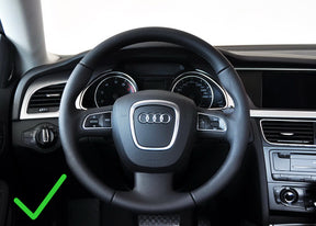 Audi S5 Leather Flat Bottom S Line Steering Wheel S5 A5 8T 8F